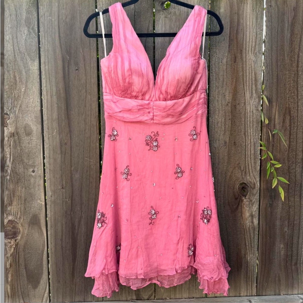 Y2K Mini Dress with Sequin